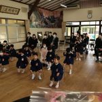 かわいい新入園児さんの様子