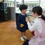 憧れの名札の色…うれしいね(^^)の様子
