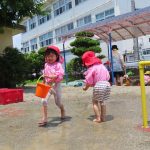お水くんでくるよ♡の様子