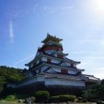 間近に見る大きなお城、｢おっきい～！！｣の様子