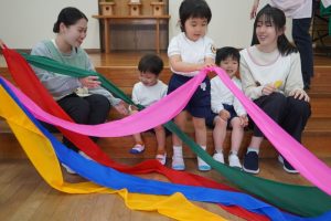 吹き流しの様子