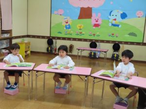 毎日、先生や友だちと一緒にいろんなことしているよ！！の様子
