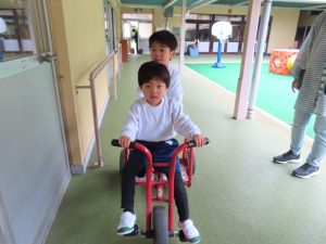 楽しい～！行ってきま～す！！の様子