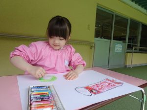 絵も描きましたの様子