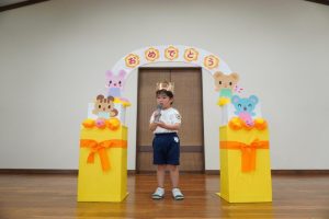「大きくなったら”お医者さん”になりたいです」の様子