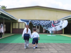 これからもみんな元気に大きくなってね♡の様子