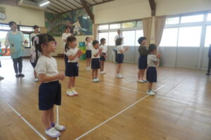 みんなからのお歌のプレゼント♪うれしいね!の様子