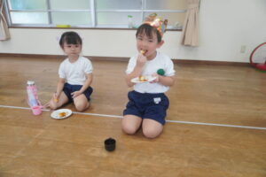 もちもちでおいし~い!の様子