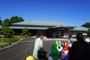 神宮美術館に到着しました!の様子