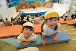 アシカショーたのしみ！の様子